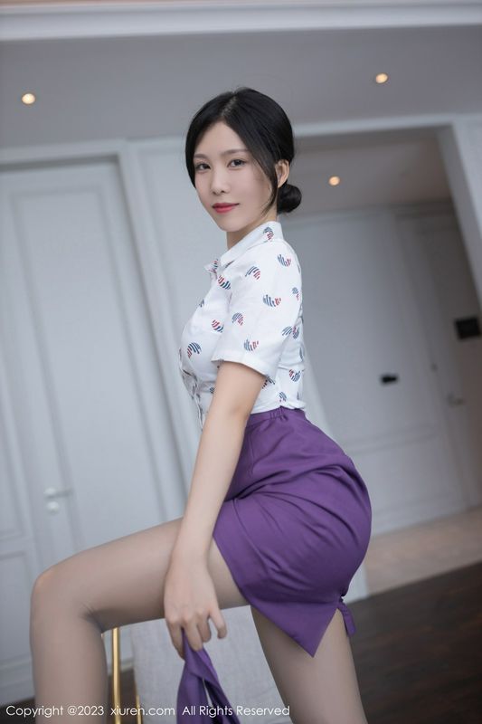 高清写真图利世空姐制服