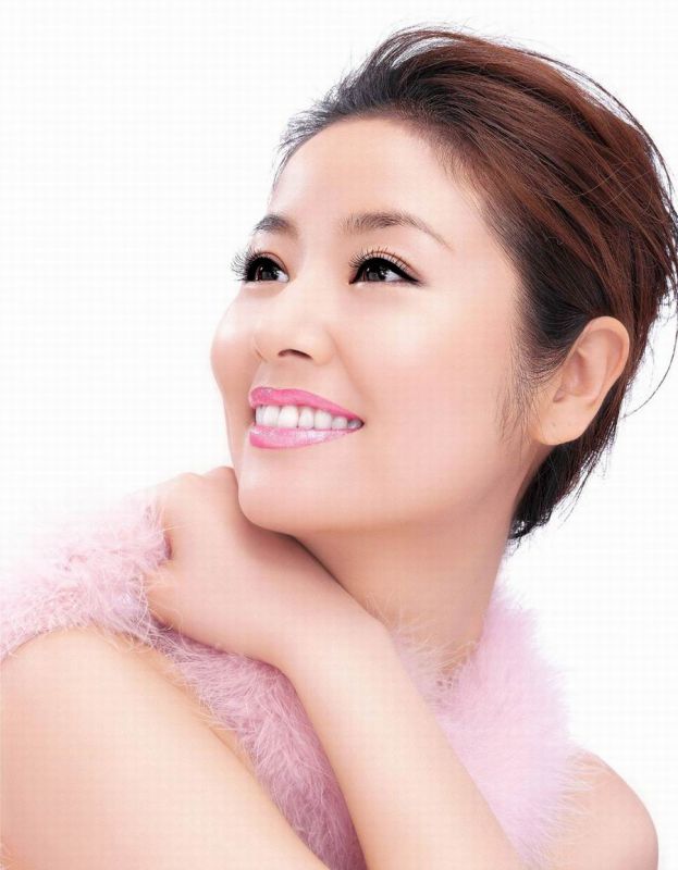 甜美尚美女林心如高清写真