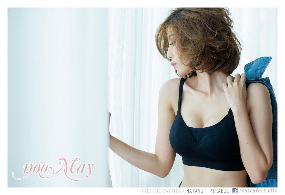 帅气短发美女SathankornNoomay私拍写真图片